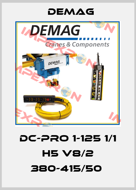 DC-Pro 1-125 1/1 H5 V8/2 380-415/50  Demag