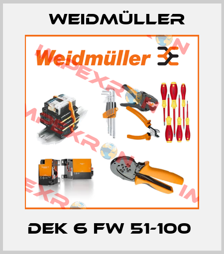 DEK 6 FW 51-100  Weidmüller