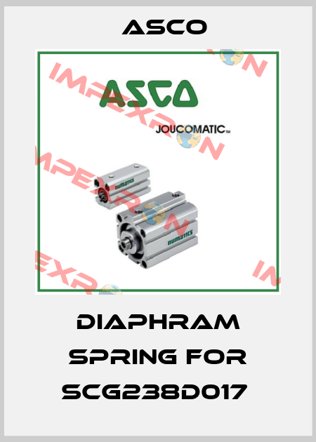 DIAPHRAM SPRING FOR SCG238D017  Asco