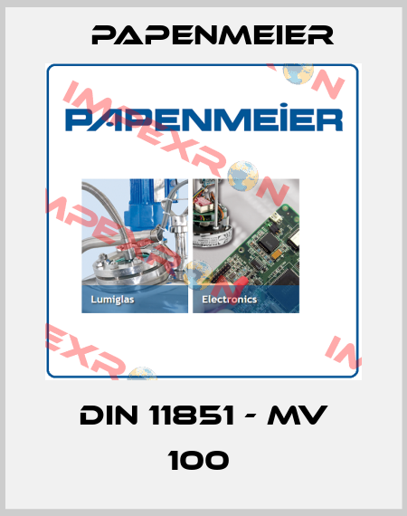 DIN 11851 - MV 100  Papenmeier