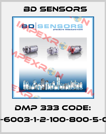 DMP 333 CODE: 130-6003-1-2-100-800-5-000 Bd Sensors