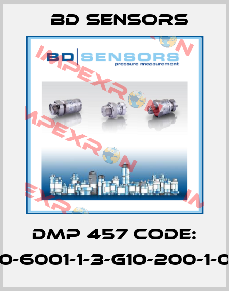 DMP 457 CODE: 600-6001-1-3-G10-200-1-000 Bd Sensors