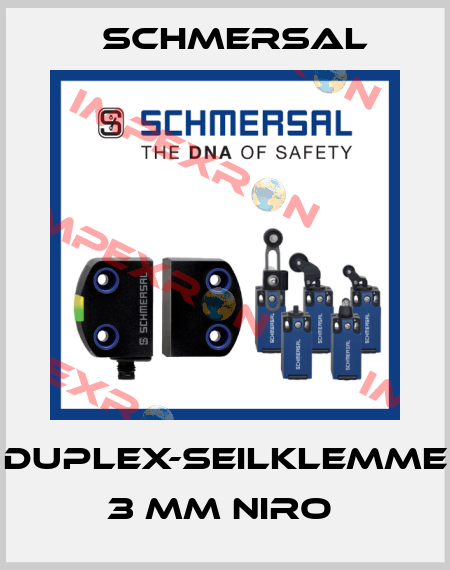 DUPLEX-SEILKLEMME 3 MM NIRO  Schmersal