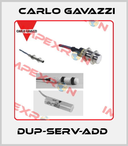 DUP-SERV-ADD  Carlo Gavazzi