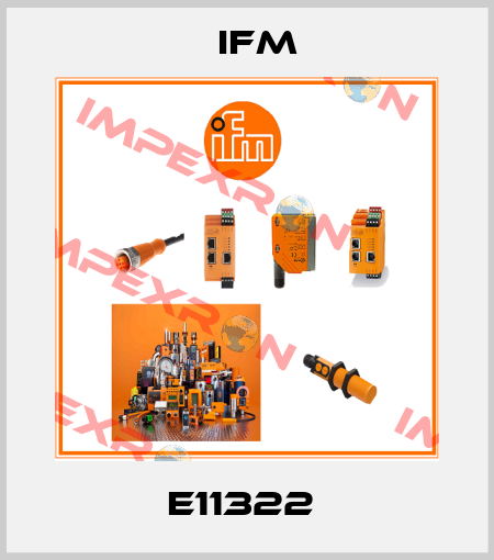 E11322  Ifm