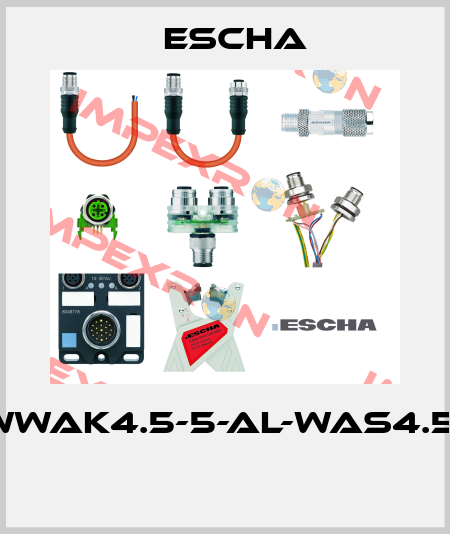 AL-WWAK4.5-5-AL-WAS4.5/P01  Escha