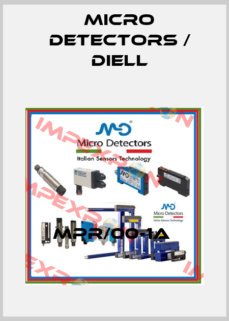 MPR/00-1A  Micro Detectors / Diell