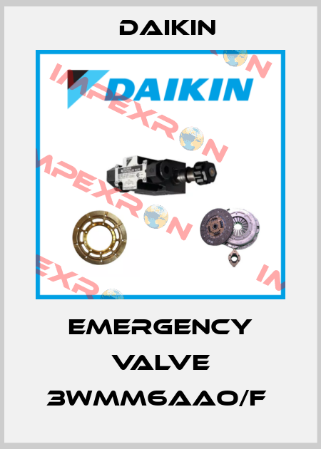 EMERGENCY VALVE 3WMM6AAO/F  Daikin