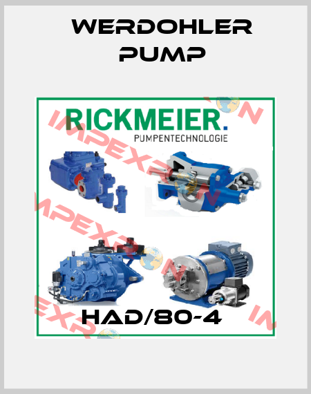 HAD/80-4  Werdohler Pump