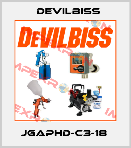 JGAPHD-C3-18  Devilbiss