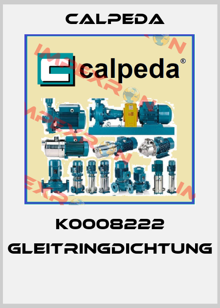 K0008222 GLEITRINGDICHTUNG  Calpeda