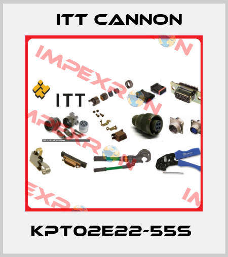 KPT02E22-55S  Itt Cannon