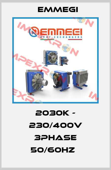 2030K - 230/400V 3phase 50/60Hz   Emmegi