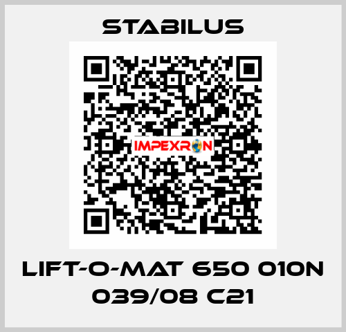 LIFT-O-MAT 650 010N 039/08 C21 Stabilus
