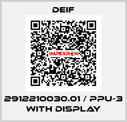 2912210030.01 / PPU-3 with display Deif