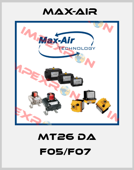 MT26 DA F05/F07  Max-Air