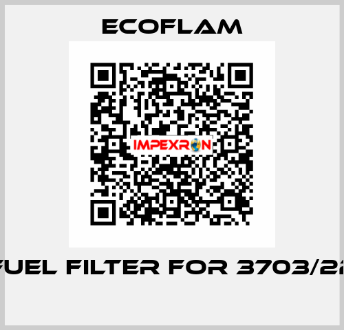  Fuel filter for 3703/22  ECOFLAM