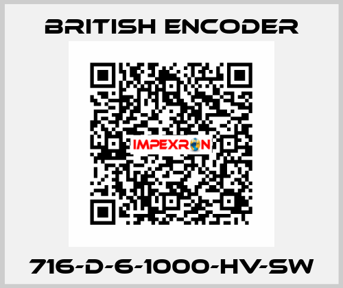 716-D-6-1000-HV-SW British Encoder
