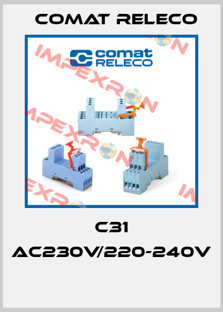 C31 AC230V/220-240V  Comat Releco