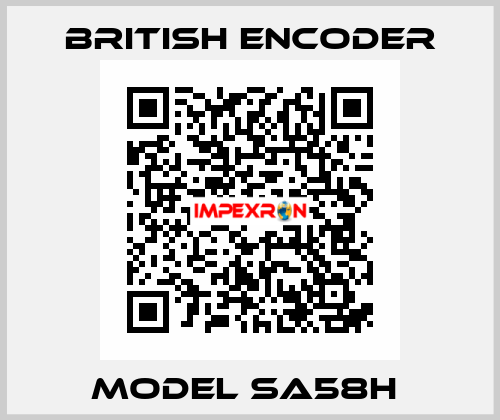 Model SA58H  British Encoder