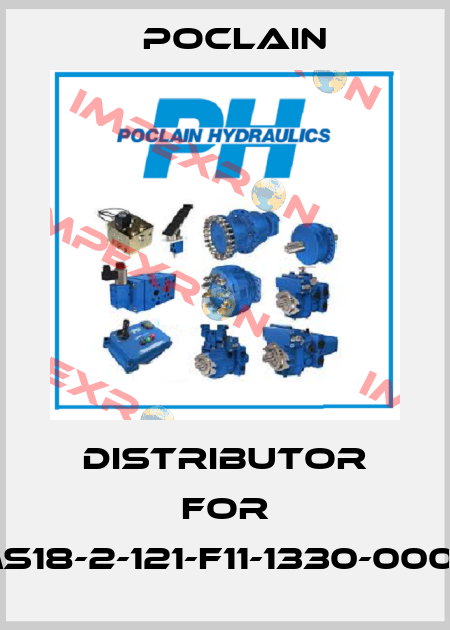 Distributor for MS18-2-121-F11-1330-0000 Poclain