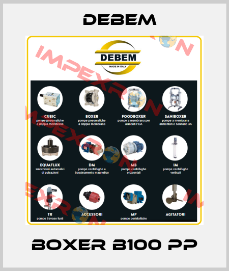 Boxer B100 PP Debem