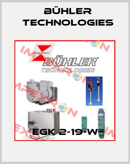 EGK 2-19-W Bühler Technologies