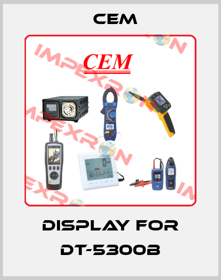 display for DT-5300B Cem