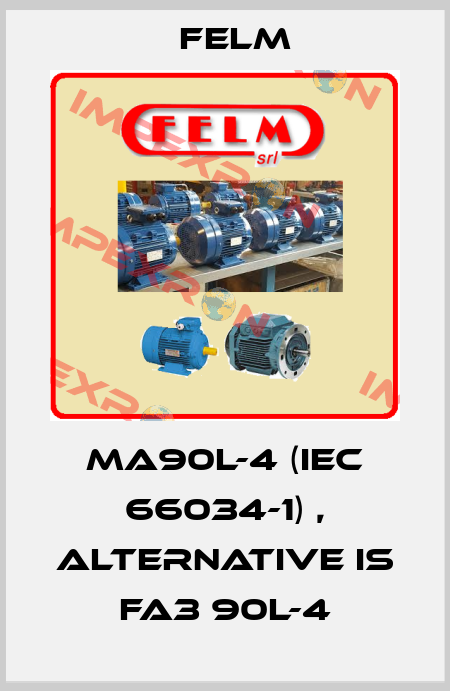 MA90L-4 (IEC 66034-1) , alternative is FA3 90L-4 Felm