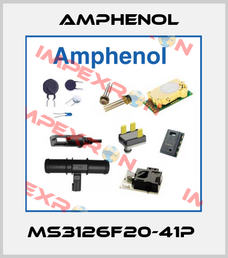 MS3126F20-41P  Amphenol