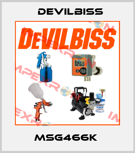 MSG466K  Devilbiss