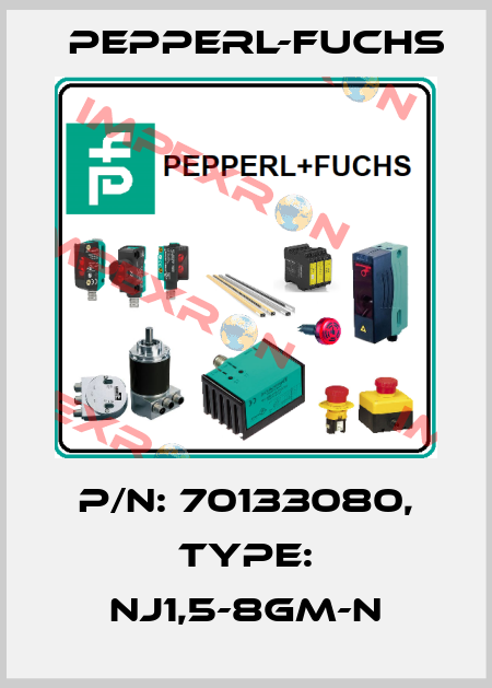 p/n: 70133080, Type: NJ1,5-8GM-N Pepperl-Fuchs