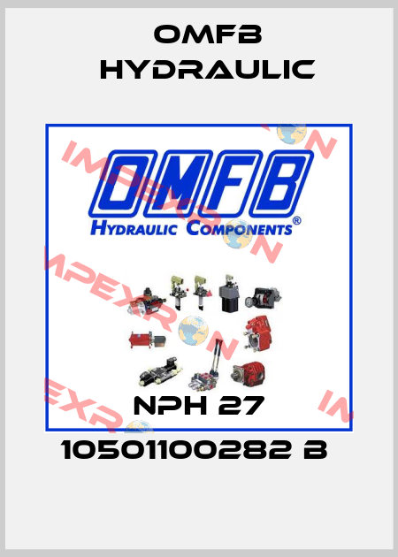 NPH 27 10501100282 B  OMFB Hydraulic