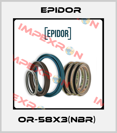 OR-58X3(NBR)  Epidor