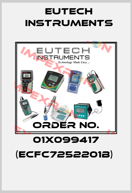ORDER NO. 01X099417 (ECFC7252201B)  Eutech Instruments