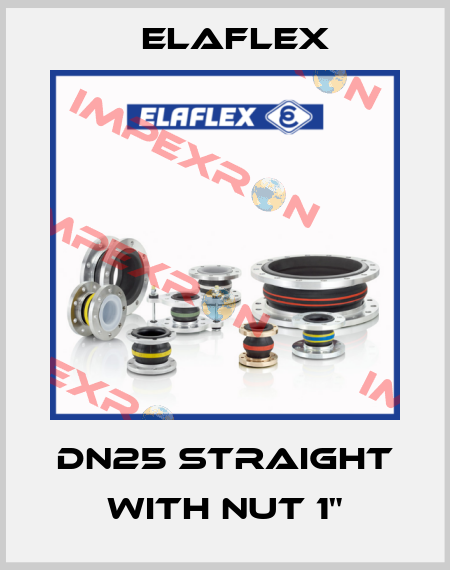 DN25 STRAIGHT WITH NUT 1" Elaflex