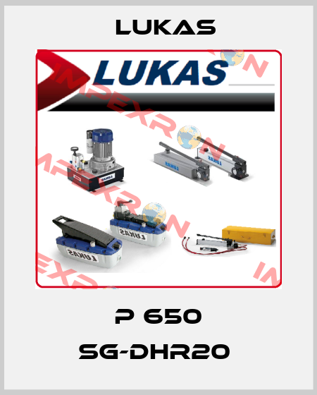 P 650 SG-DHR20  Lukas