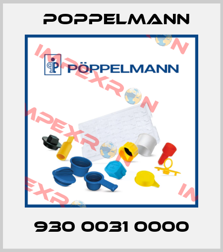 930 0031 0000 Poppelmann