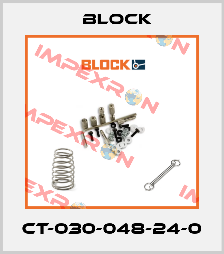 CT-030-048-24-0 Block