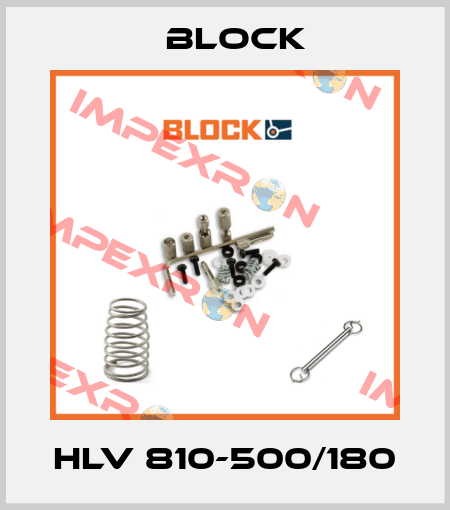 HLV 810-500/180 Block