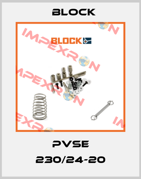 PVSE 230/24-20 Block