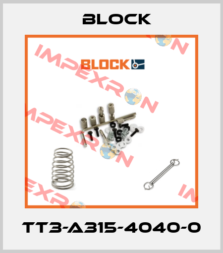 TT3-A315-4040-0 Block