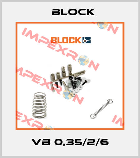 VB 0,35/2/6 Block