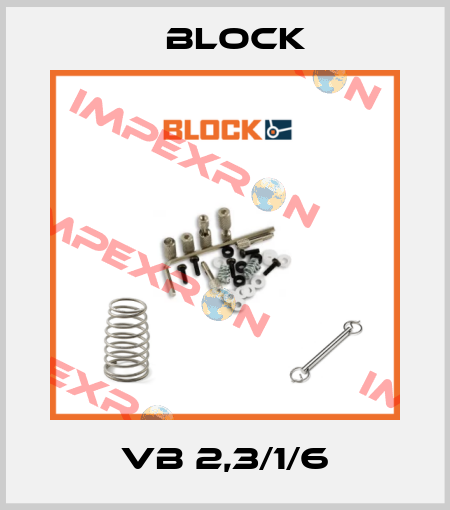 VB 2,3/1/6 Block
