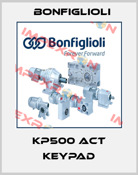 KP500 ACT Keypad Bonfiglioli