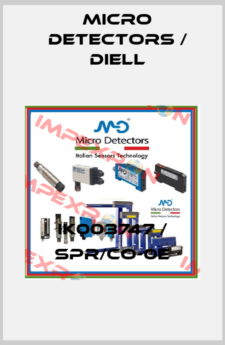 IK003747 / SPR/CO-0E Micro Detectors / Diell