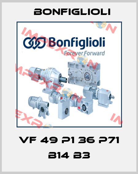VF 49 P1 36 P71 B14 B3 Bonfiglioli
