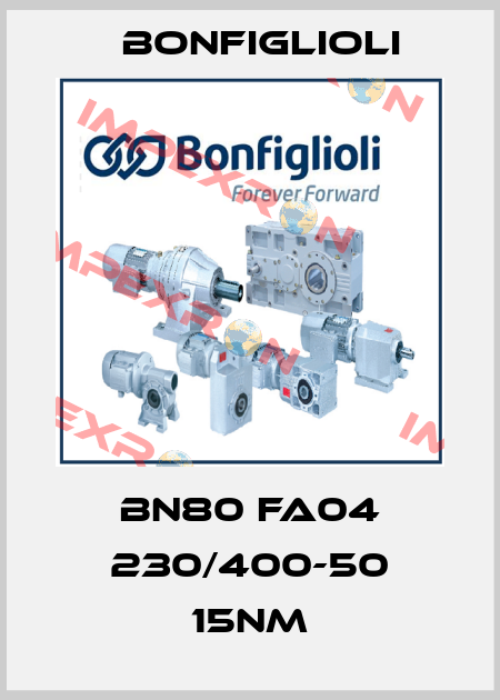 BN80 FA04 230/400-50 15NM Bonfiglioli