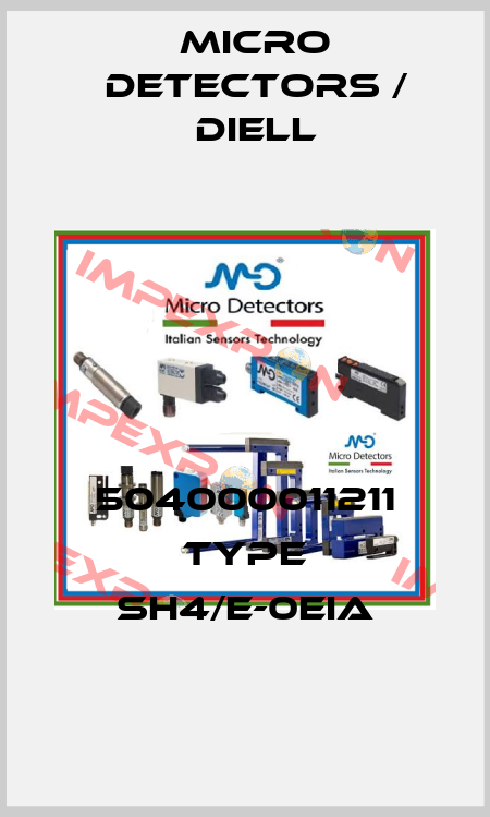 504000011211 Type SH4/E-0EIA Micro Detectors / Diell