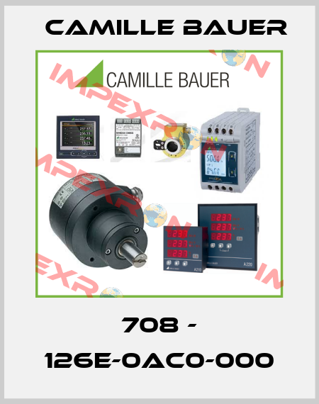 708 - 126E-0AC0-000 Camille Bauer